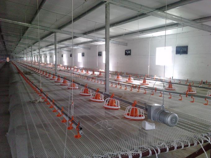 Bebedores de la entrerrosca de la parrilla de las codornices del pollo con las tazas para el sistema de riego de las aves de corral