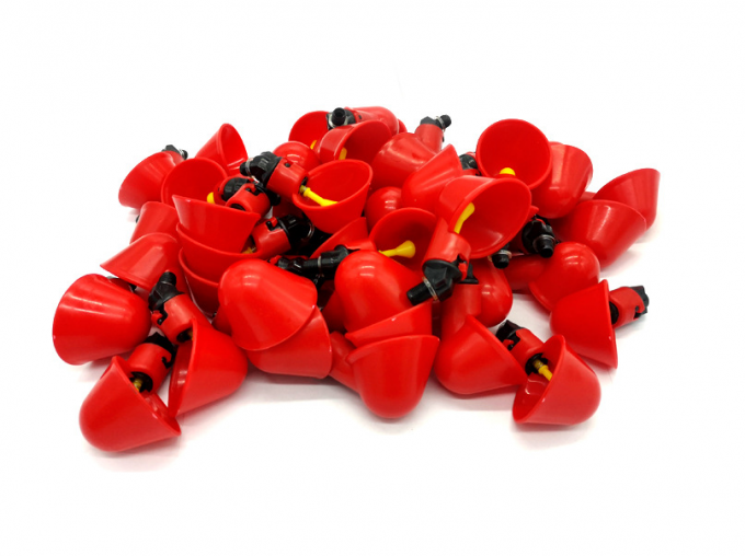 Herramientas de granja de animales, gallinero automático para aves, cuenco para beber agua de aves de corral, bebedero de pezón de plástico para pollos y aves, goteo 4