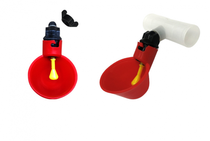 Herramientas de granja de animales, gallinero automático para aves, cuenco para beber agua de aves de corral, bebedero de pezón de plástico para pollos y aves, goteo 5