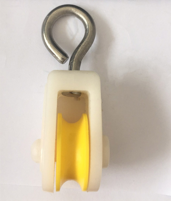 polea de nylon del arrabio de 20m m 45m m 90m m para la granja del sistema de la alimentación de la casa de pollo de las aves de corral de la entrada de aire
