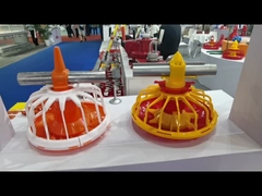 línea de alimentación Lleno-automática equipo de la alimentación del torno de la máquina para la granja del pollo y del pato en vertiente grande