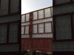 Suelo plástico del listón de las aves de corral largas de la vida útil para la materia