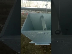 Entrerrosca Waterer de los bebedores del sistema de riego del agua potable de los patos de los gansos para el cultivo de la avicultura del pájaro